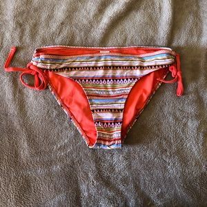 Aztec Print Bikini Bottoms Size M